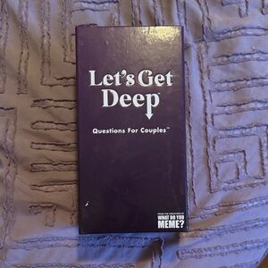 Let's Get Deep Card Game - Purple